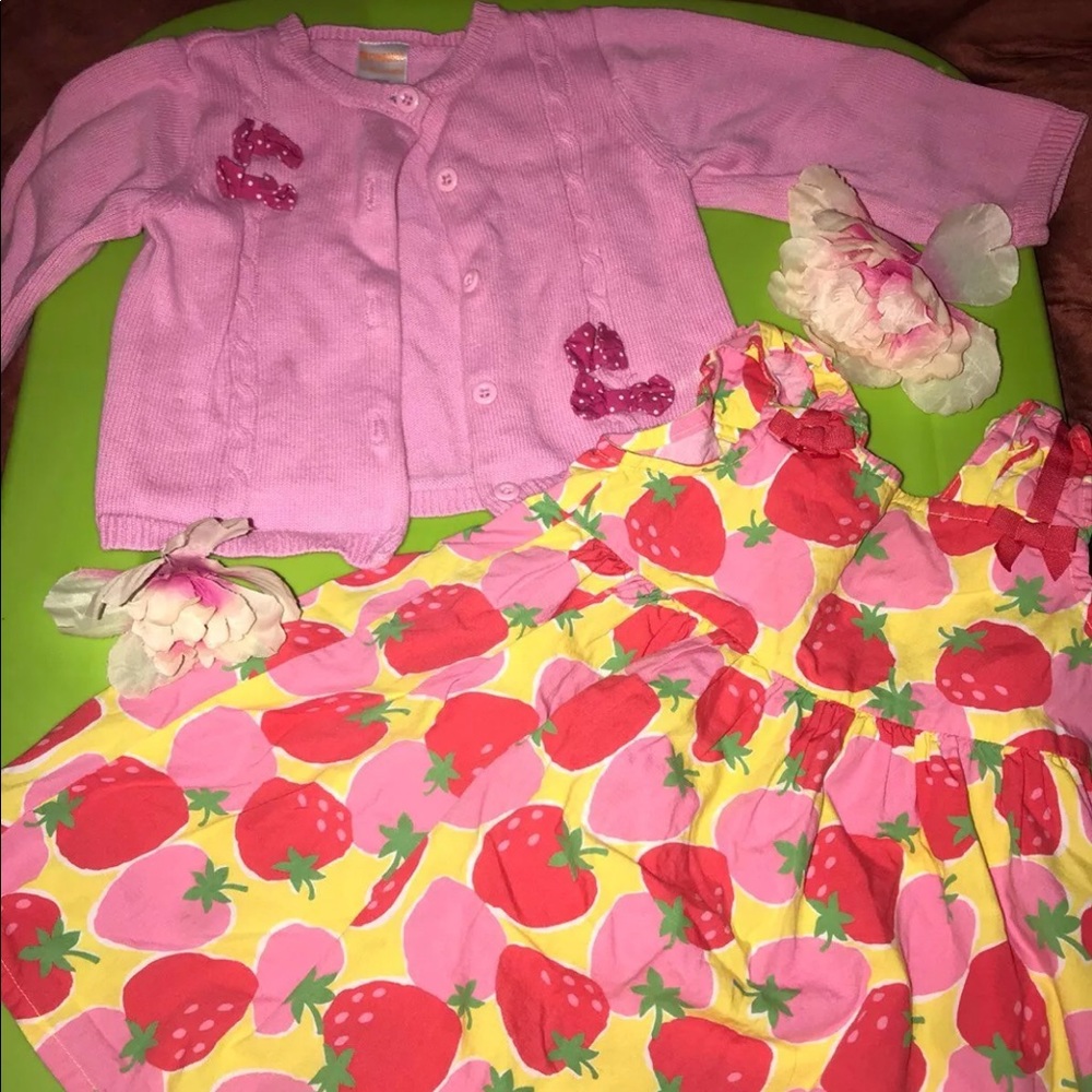 Gymboree Strawberry Dress 12-18 month